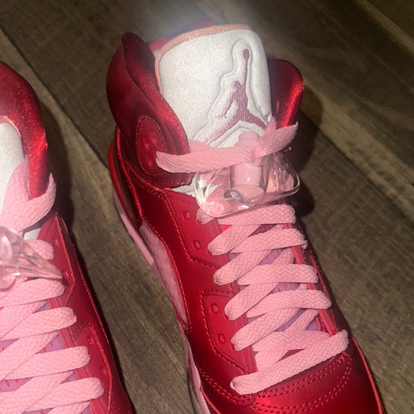Valentine’s Day Jordan 5’s - Picture 2 of 7